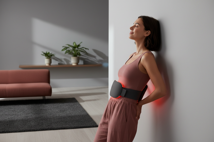 LumaRelief CoreWrap™ | Cordless Red & Infrared Light Therapy Belt for Back & Waist Relief