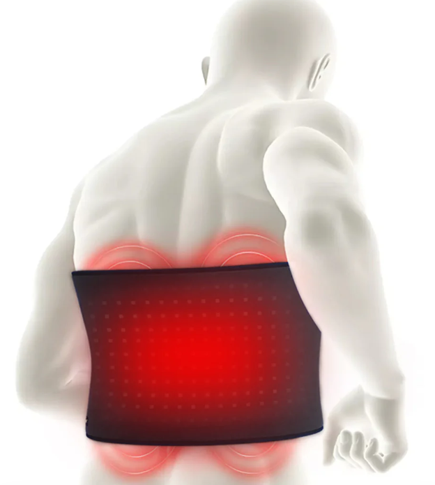 LumaRelief CoreWrap™ | Cordless Red & Infrared Light Therapy Belt for Back & Waist Relief