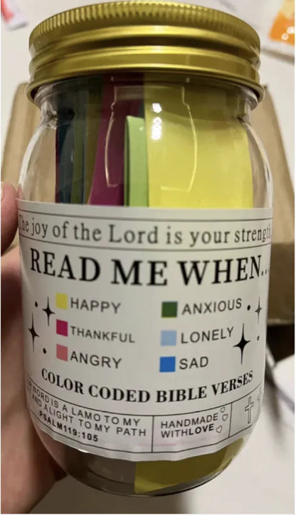 Bible Verse Jar