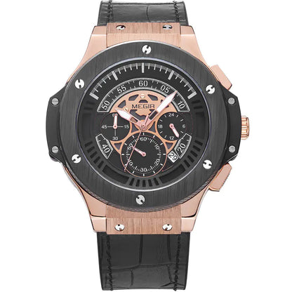 Waterproof Multifunctional Quartz Watch for Men